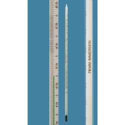 Termometr szklany bezrtęciowy G11404 (bagietkowy, -10...+250/2,0°C) Amarell